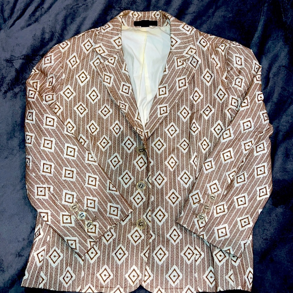Express Cropped Pattern Jacket - image 1